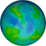 Antarctic ozone map for 2024-05-04